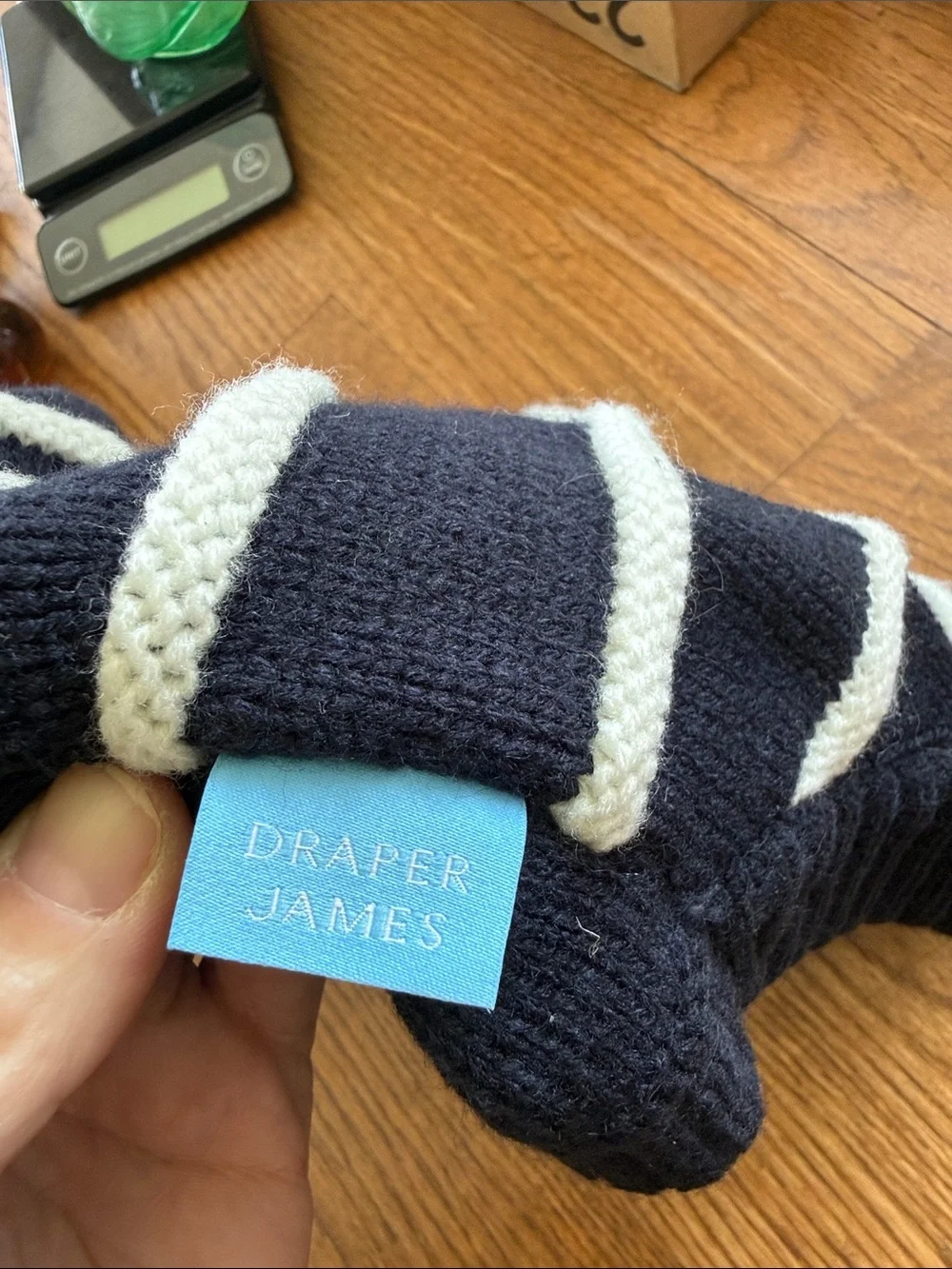 Draper James NWOT pet sweater nautical size medium